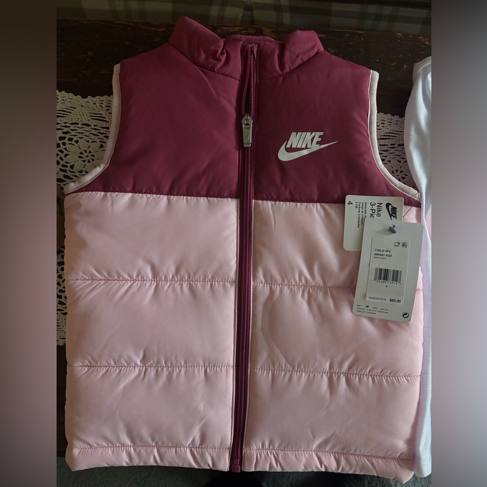 Nike Pink 3-Piece Child Set